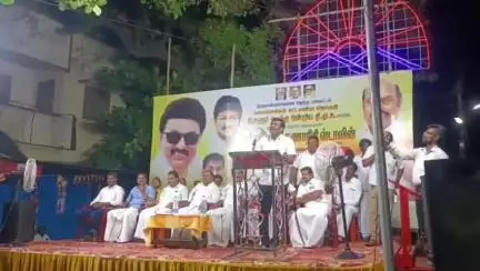 போளூர்: படவேடு பகுதியில் திமுக பொதுக்கூட்டத்தில் மூதாட்டியின் பேச்சால் சலசலப்பு