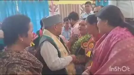 धौंतरी: गंगोत्री विधायक सुरेश चौहान ने गाजणा व बरसाली पट्टी के 13 गांव में महिला मंगल दलों को उपयोगी सामग्री की वितरित