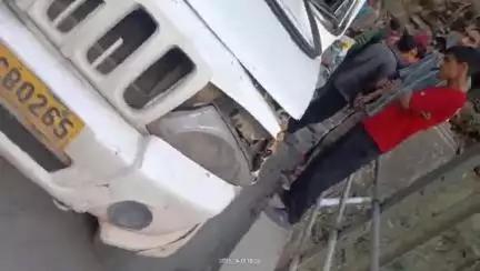 मोरी: तहसील मोरी अंतर्गत एक वाहन हुआ दुर्घटनाग्रस्त, एक व्यक्ति की हुई मौत