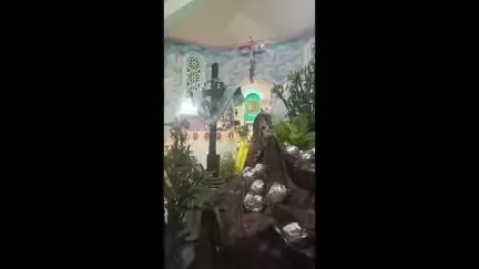 চাপড়া: চাপড়া রোমান ক্যাথলিক চার্চে পালিত হলো বিশেষ প্রার্থনার মাধ্যমে যীশু খ্রীষ্টের পুনরুত্থান উৎসব