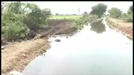 भोकर: भोकर फाटा ते अलदगाव कॅनॉलचे काम निकृष्ट दर्जाचे असून ठीक ठिकाणी कॅनल फुटून पाणी जातोय शेतात #Jansamasya