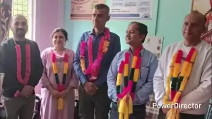 नौहरा: राजेश तोमर बने प्राथमिक शिक्षक संघ नोहराधार के अध्यक्ष