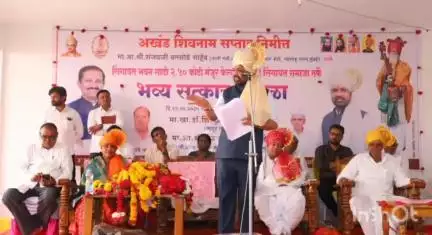 जळकोट: येत्या सहा महिन्यात शेतक-यांना दिवसा वीज देणार :  आ.संजय बनसोडे यांचे  सोमेश्वर मंदिरात सत्कार प्रसंगी प्रतिपादन