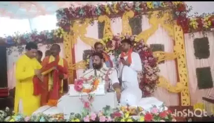 मंसूरचक: फाटक चौक के दुर्गा मंदिर में रामकथा महायज्ञ का आयोजन, दर्जनों श्रद्धालु शामिल हुए