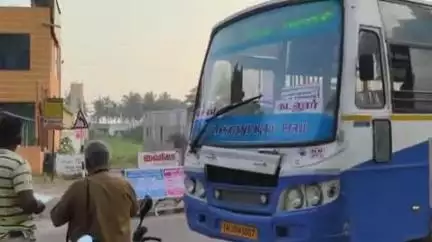 பண்ருட்டி: திருவதிகையில் அரசு பேருந்து மோதியதில் பால் வியாபாரி உள்ளிட்ட இரண்டு பேர் காயம்