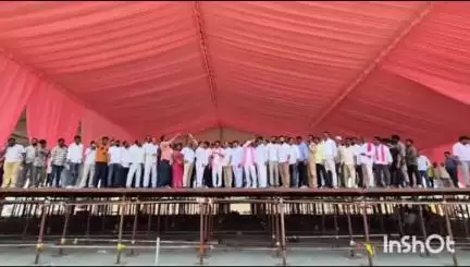 ఎల్కతుర్తి: ఎల్కతుర్తి లో బీఆర్ఎస్ రాజతోత్సవ సభ ప్రాంగణాన్ని సందర్శించిన  మాజీ మంత్రి తలసాని శ్రీనివాస్ యాదవ్