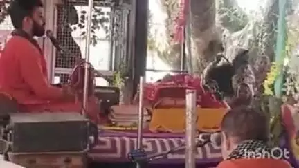 बमसन: बारीं मंदिर में शिव पुराण कथा का हुआ आयोजन, लोगों ने किया श्रवण