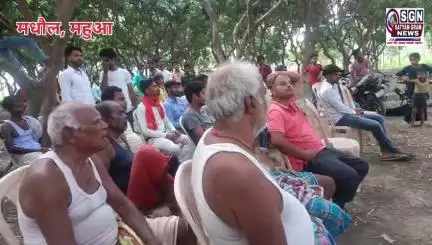 Mahua : मधौल सरपंच ने जदयू और जन सुराज मे  फर्क बताते हुए।#jansuraj