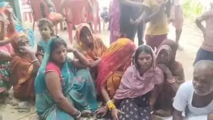 बाजपट्टी: कंचनपुर गांव में पोखर में मिट्टी काटने गई 5 बच्ची डूबी, 3 की मौत, 2 की हालत गंभीर