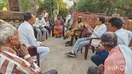 डोलरिया: डोलरिया विधायक ने ग्राम मलोथर में ग्रामीणों से मुलाकात कर उनकी समस्याएं सुनी