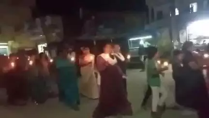 బీబీపేట: బిబిపేటలో వాసవి క్లబ్ మరియు ఆర్యవైశ్య సంఘం ఆధ్వర్యంలో కొవ్వొత్తుల ర్యాలీ