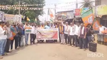 ರಟ್ಟೀಹಳ್ಳಿ: ಪಹಲ್ಗಾಮ ನಲ್ಲಿ ಭಯೋತ್ಪಾದಕರ ದಾಳಿಯಲ್ಲಿ,ಮೃತ ಪಟ್ಟ ಪ್ರವಾಸಿಗರಿಗೆ ಪಟ್ಟಣದಲ್ಲಿ ಬಿಜೆಪಿಯಿಂದ: ಭಾವಪೂರ್ಣ ಶೃದ್ಧಾಂಜಲಿ