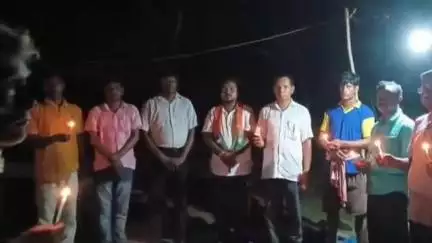 পটাশপুর ২: কাশ্মীরে নিরীহ পর্যটকদের উপর সন্ত্রাসবাদী আক্রমণ ও হত্যার প্রতিবাদে পটাশপুরে শ্রদ্ধার্ঘ্য মিছিল অনুষ্ঠিত হল