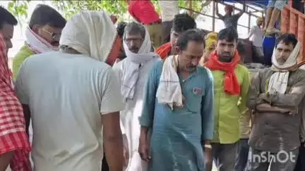 नावानगर: मणियां गांव के ट्रक चालक की सड़क दुर्घटना में मौत, गांव में शोक की लहर