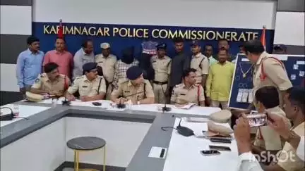 చిగురుమామిడి: నవాబుపేట గ్రామానికి చెందిన కంది సంపత్ రెడ్డి అనే వరుస దొంగతనాల నిందితుడిని అరెస్టు చేసిన పోలీసులు