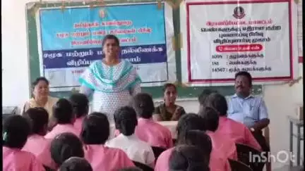 சோளிங்கர்: பரிமளா பாண்டுரங்கன் கல்லூரியில் பெண்கள் மற்றும் குழந்தைகளுக்கு எதிராக நடைபெறும் குற்ற சம்பவங்களை தடுப்பது குறித்து விழிப்புணர்வு நிகழ்ச்சி நடைப்பெற்றத