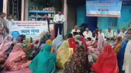 कसरावद: ग्राम पंचायत अंजन गांव में जल संरक्षण चौपाल का आयोजन, लोगों को शपथ दिलाई गई