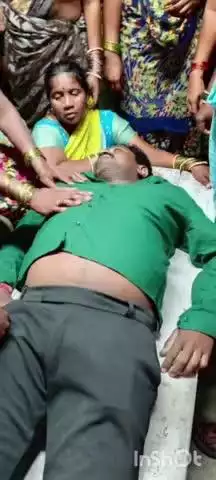 రాయపర్తి: కొండూరు గ్రామంలో ఆర్.ఎం.పి వైద్యం వికటించి ఓర్సు మల్లేశం(45) మృతి. ఆందోళనకు దిగిన కుటుంబ సభ్యులు.