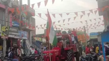पत्थलगड्डा: पहलगाम आतंकी हमले के विरोध में प्रखंड में जन आक्रोश रैली निकाली गई