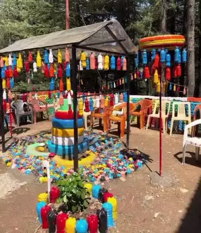 चौपाल: ग्राम पंचायत पौड़िया में हिमाचल प्रदेश के दूसरे स्वामी विवेकानंद पंचवटी प्लास्टिक वेस्ट पार्क का निर्माण किया गया