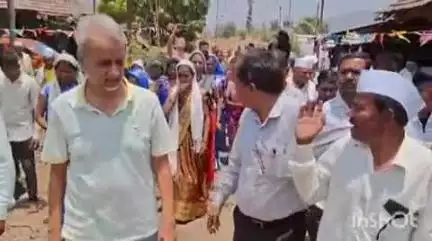 सुरगाणा: भेनशेत येथे जलपरिषदेच्या माध्यमातून इतर पाणी वापर योजनेचा लोकार्पण सोहळा उत्साहात पडला पार