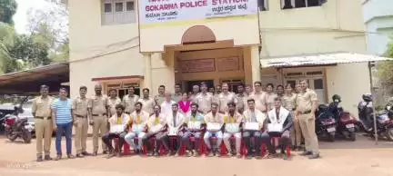 ಕುಮಟಾ: ಗೋಕರ್ಣ ಪೊಲೀಸ್ ಠಾಣೆಯ ವತಿಯಿಂದ ಜೀವರಕ್ಷಕರಿಗೆ ಸನ್ಮಾನ