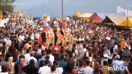 कोटगढ़: कुमासेन: कोटगढ़ मैलन के देवता साहब चतुर्मुख पहुंचे खड़ाहन, दिलाराम जिष्टु की जातर में मिले दोनों भाई