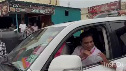 ధర్మసాగర్: ధర్మ సాగర్ మండల కేంద్రంలో బీ ఆర్ ఎస్ పార్టీ వర్కింగ్ ప్రెసిడెంట్ కేటీఆర్