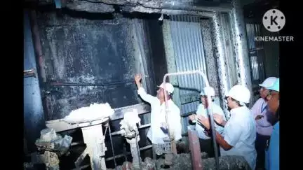 దామరచర్ల: యాదాద్రి ధర్మల్ పవర్ ప్లాంట్ ప్రమాదంపై ఆరా తీసిన ఎమ్మెల్యే బత్తుల  లక్ష్మారెడ్డి