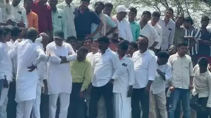 రామన్న‌పేట: రామన్నపేట మండల పరిధిలో ఆసిఫ్ నహర్ కాలువను పరిశీలించిన భువనగిరి ఎంపీ చామల కిరణ్ కుమార్ రెడ్డి