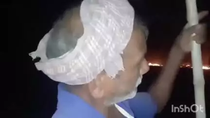 चौगाईं: चौगाईं के पश्चिमी बधार में भीषण आग लगने से सैकड़ों बीघे गेहूं की फसल राख हुई, किसान परेशान