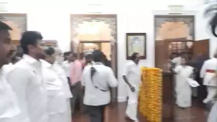 கிண்டி: ஆளுநர் மாளிகையில் அமைச்சராக மனோ தங்கராஜ் பொறுப்பேற்று கொண்டார்
