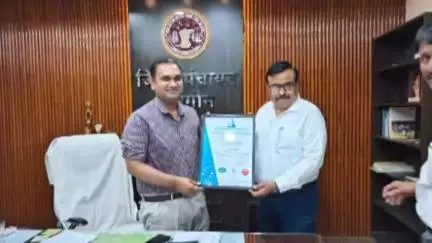 भगवानपुरा: खरगोन में भगवानपुरा जनपद के सीईओ को मिला आईएसओ प्रमाण पत्र