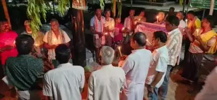 ବେଗୁନିଆ: ବୋଲଗଡ଼ ଜଗନ୍ନାଥ ମନ୍ଦିର ଠାରେ ପହଲଗାମ ଠାରେ ଆତଙ୍କବାଦୀ ଆକ୍ରମଣରେ ମୃତ ବରଣ କରିଥିବା ପର୍ଯ୍ୟଟକଙ୍କ ପାଈଁ ନିରବ ପ୍ରାର୍ଥନା