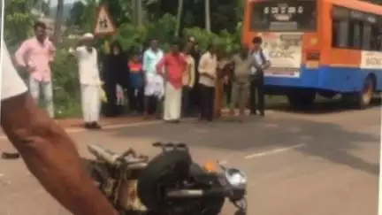 ಪುತ್ತೂರು: ಕಾವು ಸಮೀಪ ಬಸ್-ಬೈಕ್ ನಡುವೆ ಡಿಕ್ಕಿ, ಸವಾರ ಸ್ಥಳದಲ್ಲೇ ಸಾವು