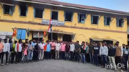 मुरुड: मुरुड तहसीलदार कार्यालयात सकल हिंदू समाजाचा आवाज कडकडला