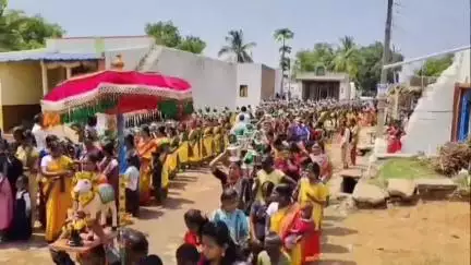 ಯಲಬರ್ಗ: ತಾಳಕೇರಿ ಗ್ರಾಮದಲ್ಲಿ ಈಶ್ವರ ಜಾತ್ರಾ ಮಹೋತ್ಸವ, ಪೂರ್ಣಕುಂಭ ಮೆರವಣಿಗೆ