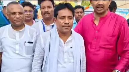 পটাশপুর ২: দীঘায় নব নির্মিত জগন্নাথ মন্দিরের উদ্বোধন উপলক্ষে মহাযজ্ঞে উপস্থিত পটাশ পুরের বিধায়ক উত্তম বারিক