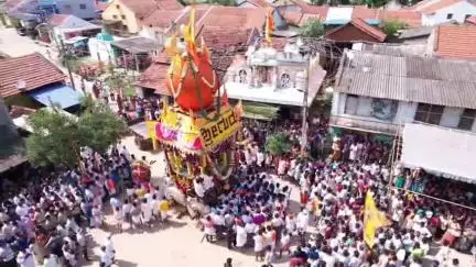 ಚಿಕ್ಕನಾಯಕನಹಳ್ಳಿ: ಕೆಂಕೆರೆಯಲ್ಲಿ ಚನ್ನಬಸವೇಶ್ವರ ಸ್ವಾಮಿಯ ಮಹಾರಥೋತ್ಸವ, ಸಹಸ್ರ ಸಂಖ್ಯೆಯಲ್ಲಿ ಹರಿದು ಬಂದ ಭಕ್ತರು