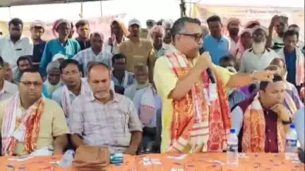 বৰক্ষেত্ৰী: বৰক্ষেত্ৰী সমষ্টিৰ মুকালমূৱাৰ চৰ অঞ্চলত বিজেপিৰ ব্যাপক নিৰ্বাচনী প্ৰচাৰ