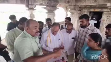 గీసుగొండ: మొగిలిచర్ల గ్రామ పరిధిలోని కాకతీయ కాలం నాటి ఏకవీర ఎల్లమ్మ ఆలయంను సందర్శించిన ఎమ్మెల్యే ప్రకాష్ రెడ్డి