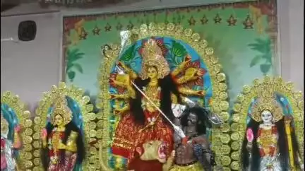 বৰভাগ: বৰবৰীস্থিত বৰবৰী থান প্ৰাংগণত আৰম্ভ ১০৬ সংখ্যক শ্ৰীশ্ৰী বাসন্তী পূজা আৰম্ভ