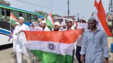 সুতাহাটা: ওয়াকফ বিল প্রত্যাহারের দাবিতে সুতাহাটায় তৌহিদী জনতা ও জমিয়েত উলামার ডাকে হল প্রতিবাদ মিছিল