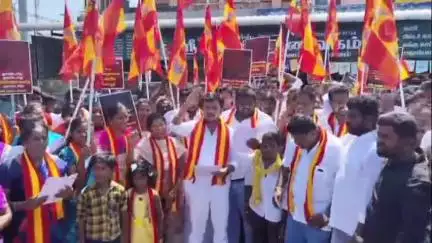 கோபிசெட்டிபாளையம்: பேருந்து நிலையம் பகுதியில் தமிழக வெற்றி கழகத்தின் சார்பில் கண்டன ஆர்ப்பாட்டம் நடைபெறும்