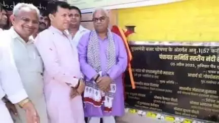 धनाऊ: पंचायतीराज एवं शिक्षा मंत्री मदन दिलावर ने भूणिया गांव का दौरा किया, शिलान्यास कार्यक्रम में की शिरकत
