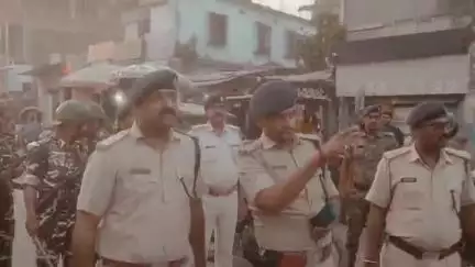 आज दिनांक 05.04.25 को #कटिहार जिला के शहरी थाना क्षेत्र अंतर्गत विधि-व्यवस्था संधारण हेतु ड्रोन कैमरा  एवं धार्मिक स्थलों का निरीक्षण किया गया