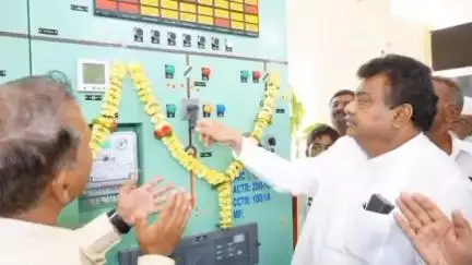 ತಿಕೋಟಾ: ಕನಮಡಿಯಲ್ಲಿ ವಿದ್ಯುತ್ ಉಪ ಕೇಂದ್ರ ಹಾಗೂ ಯಾತ್ರಿ ನಿವಾಸವನ್ನು ಉದ್ಘಾಟನೆ ಮಾಡಿದ ಸಚಿವ ಎಂ ಬಿ ಪಾಟೀಲ