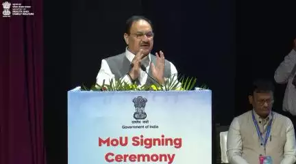 #PMJAY | (NHA) और(AB PM-JAY) के (MoU) पर हस्ताक्षर किए गए।