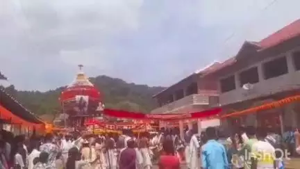 ಶೃಂಗೇರಿ: ಕಿಗ್ಗಾದ ಋಷ್ಯಶೃಂಗೇಶ್ವರಸ್ವಾಮಿ ರಥೋತ್ಸವ ವೈಭವ