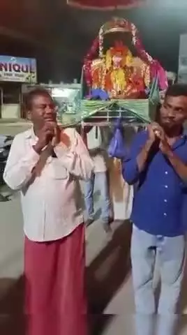 కోయిల్ కొండ: కోయిలకొండ మండలంలోని ఘనంగా శ్రీరామకొండ రాములోరి పల్లకీ సేవ